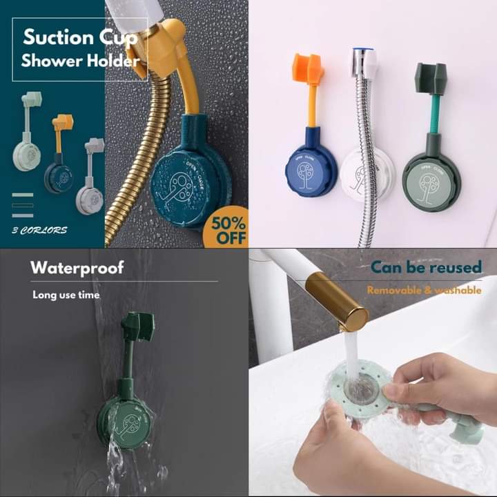 360 Degree Universal Adjustable Bathroom Shower Holder