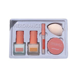 HERORANGE Isolation Cream Liquid Foundation Concealer Loose Powder Pack of 5 Makeup Kit