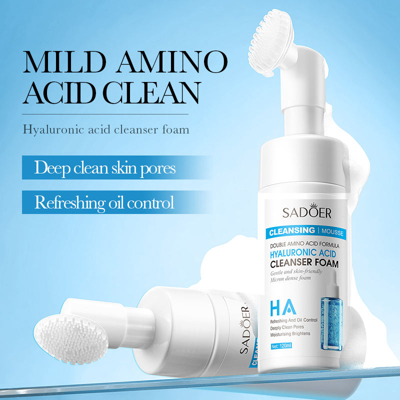 Sadoer Hyaluronic Acid Cleansing Mousse 120ml