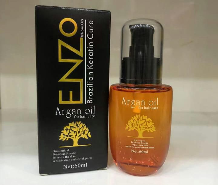 Enzo Argan Oil Brazilian Keratin Hair Care 60ml