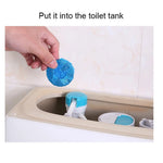 Blue Touch Automatic WC Flushing Toilet Cleaner 4Pcs Set