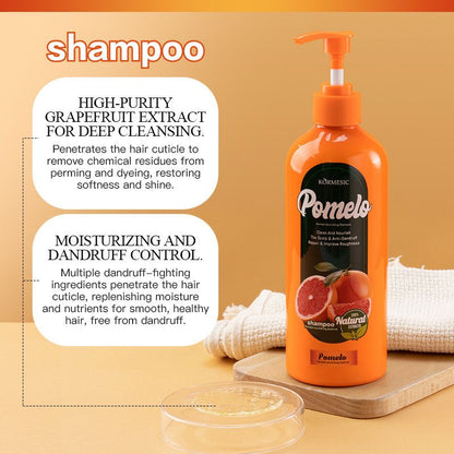 KORMESIC Damaged Hair Repair Moisturizing Smoothing Argan Oil Nourishing Grapefruit Formula Hair Shampoo 500ml