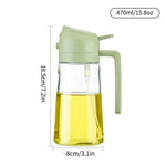 2in1 Oil Dispenser Bottle And Sprayer