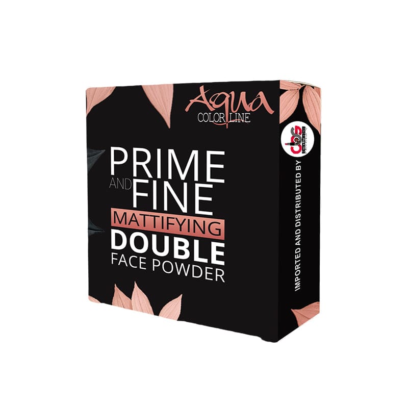 Aqua Color Line Prime & Fine Mattifying Double Face Powder