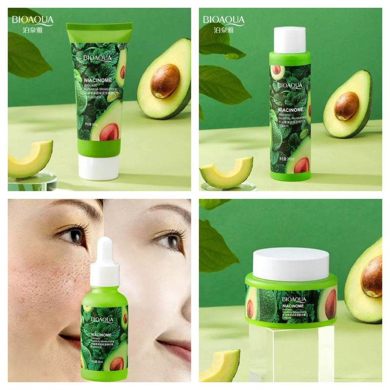 Bioaqua 4in1 Avocado Skin Care Set