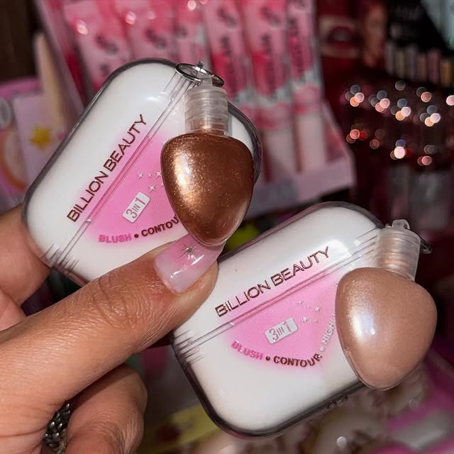 Billion Beauty Airpods Blush + Countour + Highlighter Pack of 4