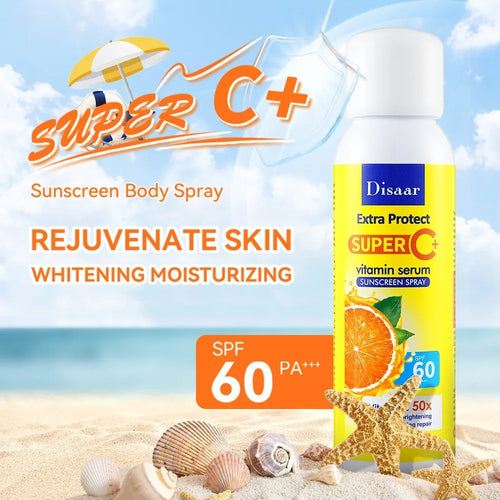 Disaar Super C+ Vitamin Serum Sunscreen Spray SPF60