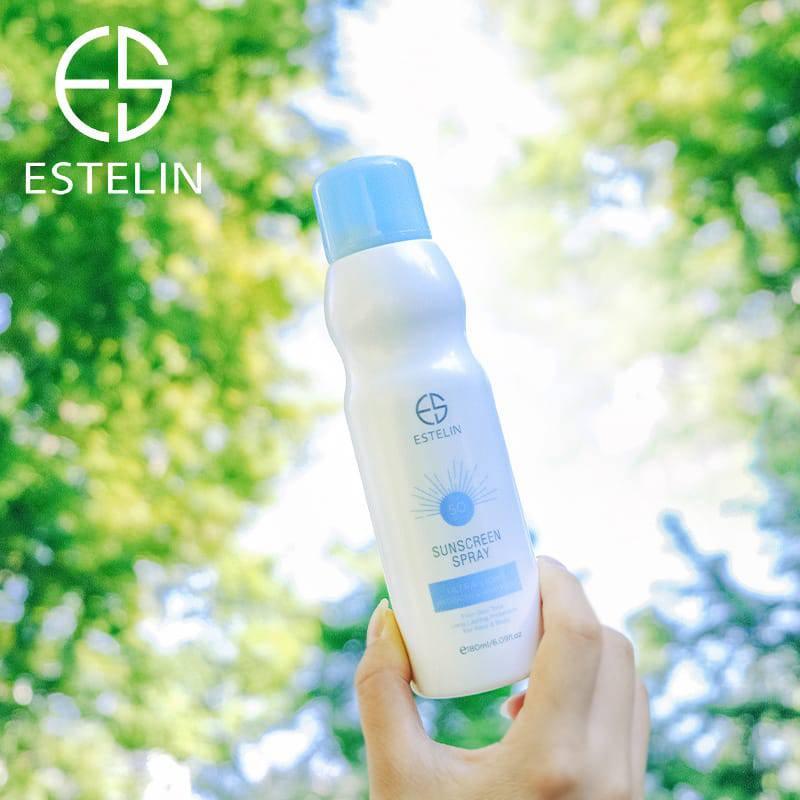 Estelin Ultra Light Hydrates & Whitening Sunscreen Spray SPF50 PA+++-180ml