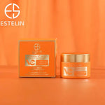 Estelin Vitamin C Plus Hyaluronic Niacinamide & Serum Day & Night Cream Cleanser 4Pc Kit