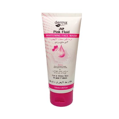 Derma Clean Pink Fluid Face Wash