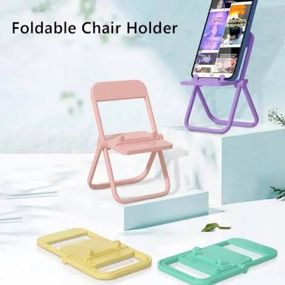 Cute Chair Shape Portable Mobile Phone Holder