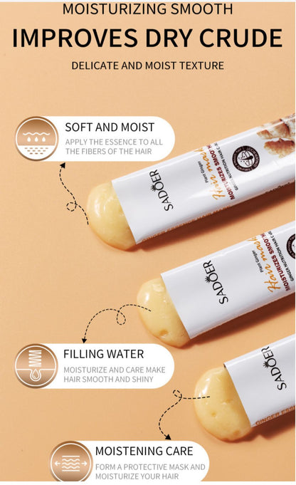 Sadoer Plant Ginger Moisturises Smoothes Hair Mask (20 Sachets)