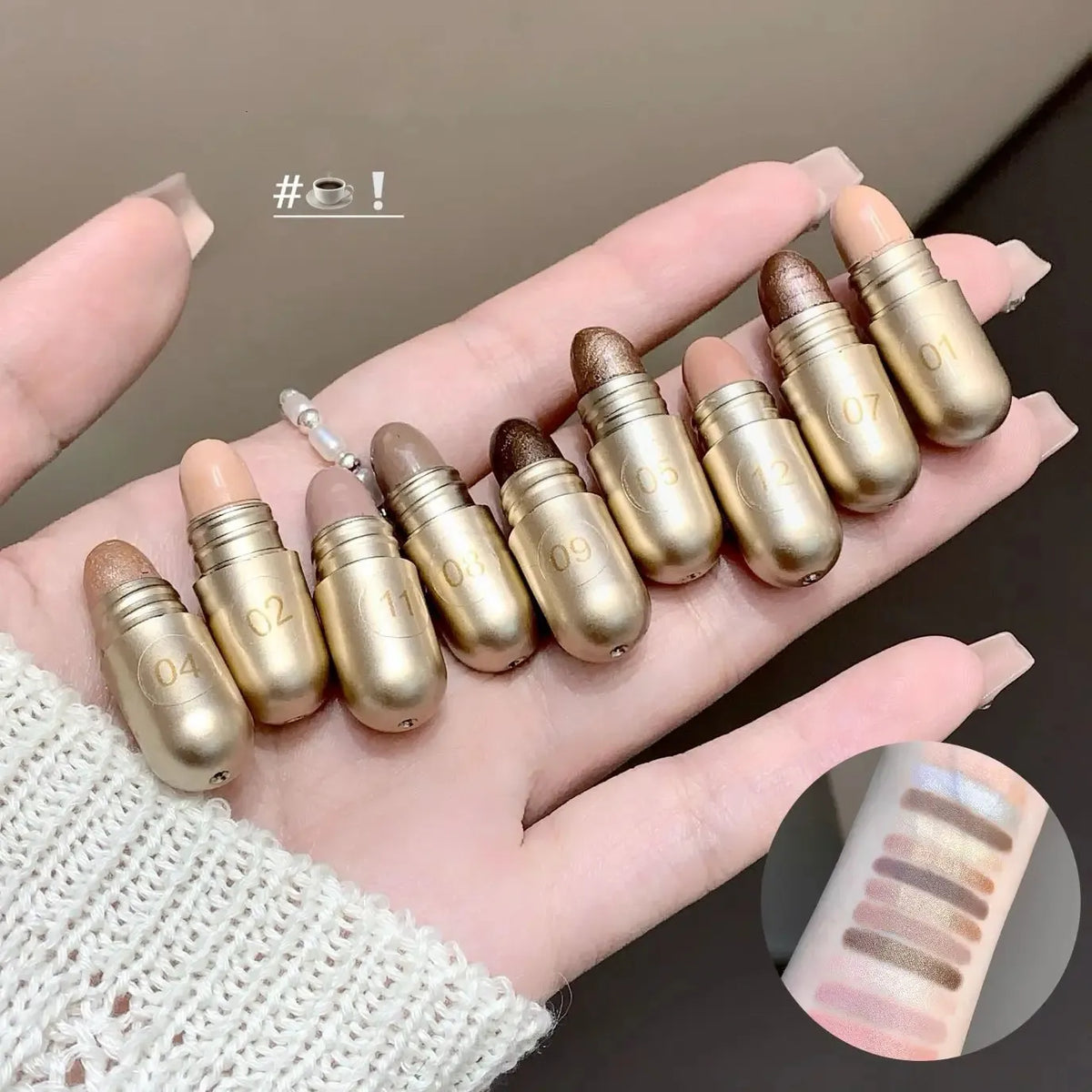 KS-ONE 12-Piece Capsule Eyeshadow Set