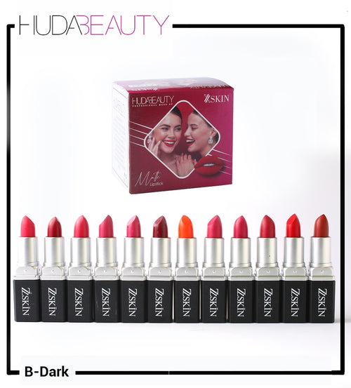 Huda Beauty Lipsticks 12Pcs Set