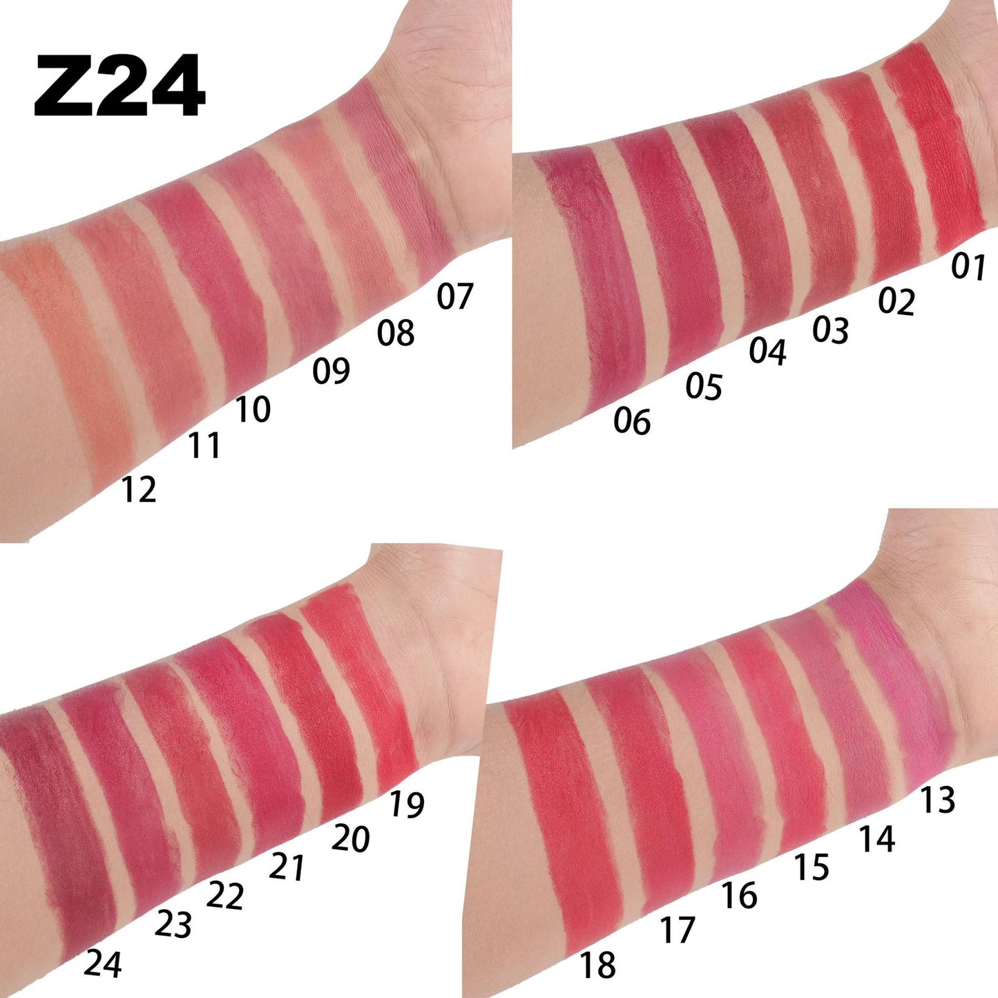 Miss Rose New Light Bulb Lipstick Set