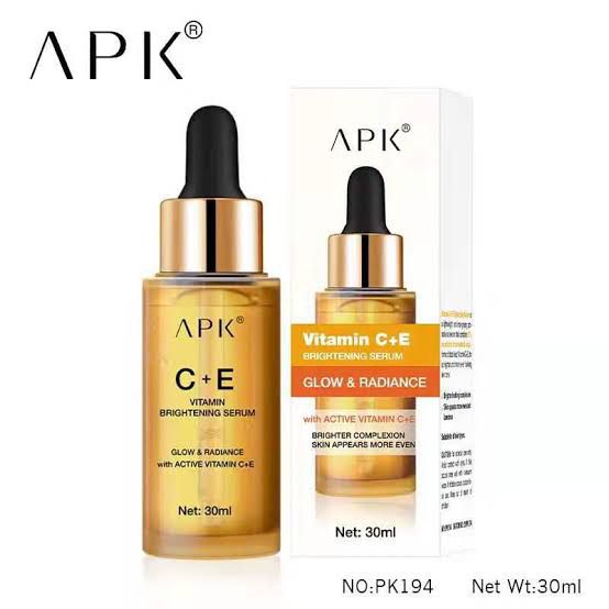 APK Vitamin C+E Brightening Glow & Radiance Serum 30ml