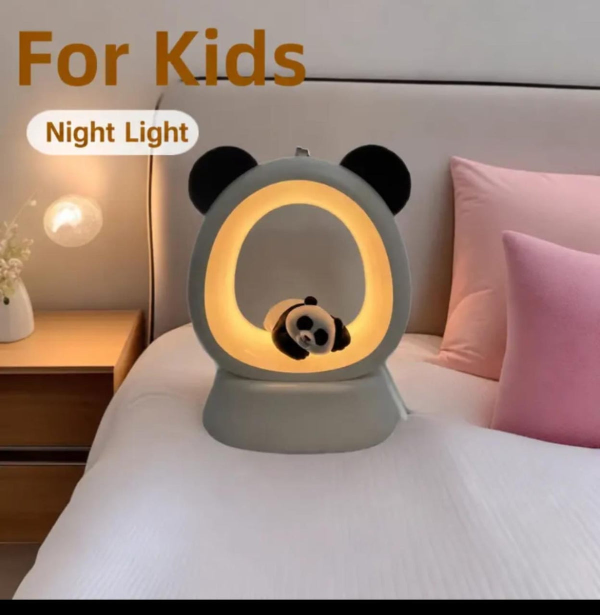 Sleeping Panda Night Lamp – 3 Modes, 5 Brightness Levels