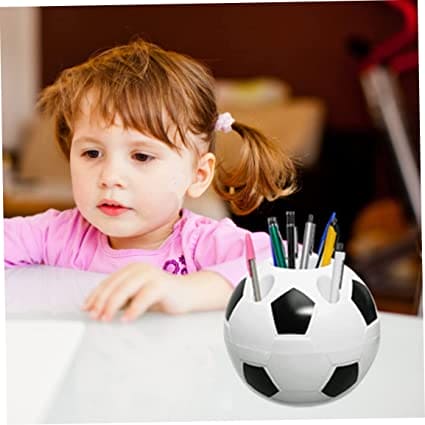 Multifunctional Football Soccer Shape Pen Pencil Holder