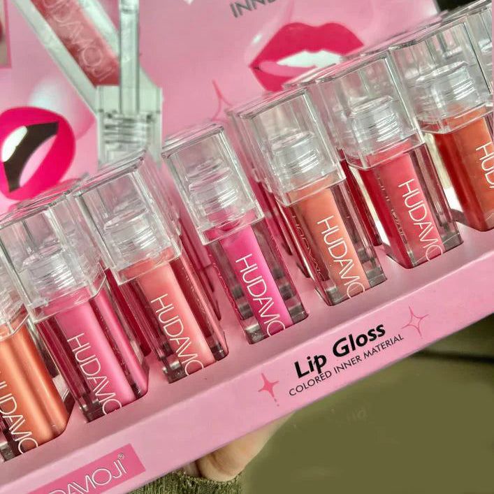 Hudamoji Faux Filter Lipgloss 8 Colors Set