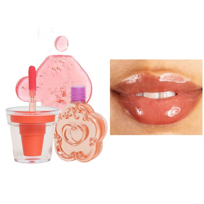Cute Design Pocket Size 6pcs New Pink Magic Lip Gloss Set