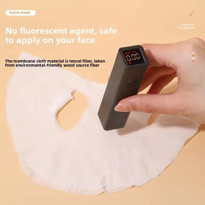 Ultra-Thin 100g Silk Facial Mask Disposable Dry Wet Hydrating Compressed Buckled Beauty Personal Care Face Mask Set Of 100pcs