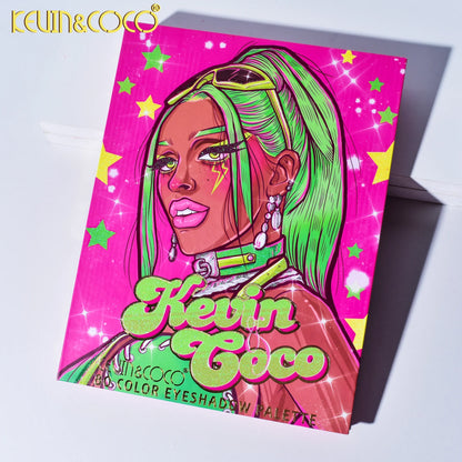 Kevin & Coco 80 Color Star Girl Eyeshadow Palette