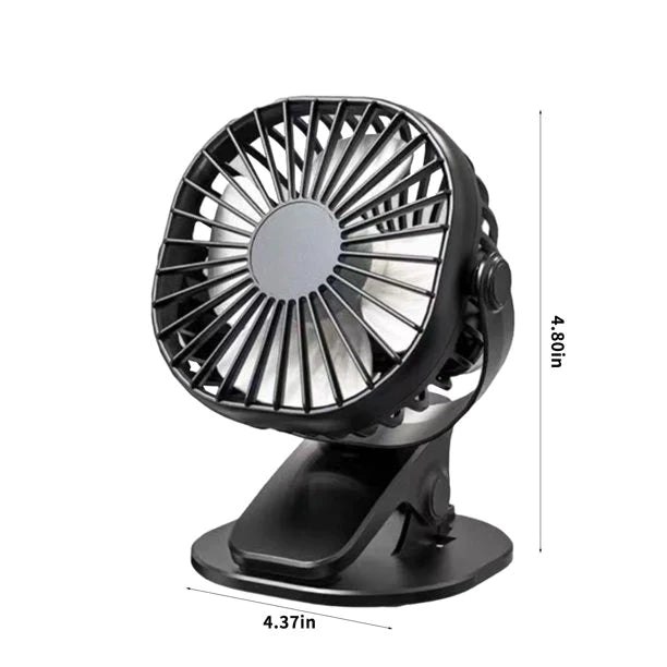 Portable USB Mini Desk Flip Fan 360° Fan Cooler