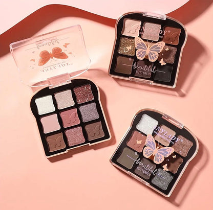 AnyLady Beautiful Butterfly 9-Color Eyeshadow Palette