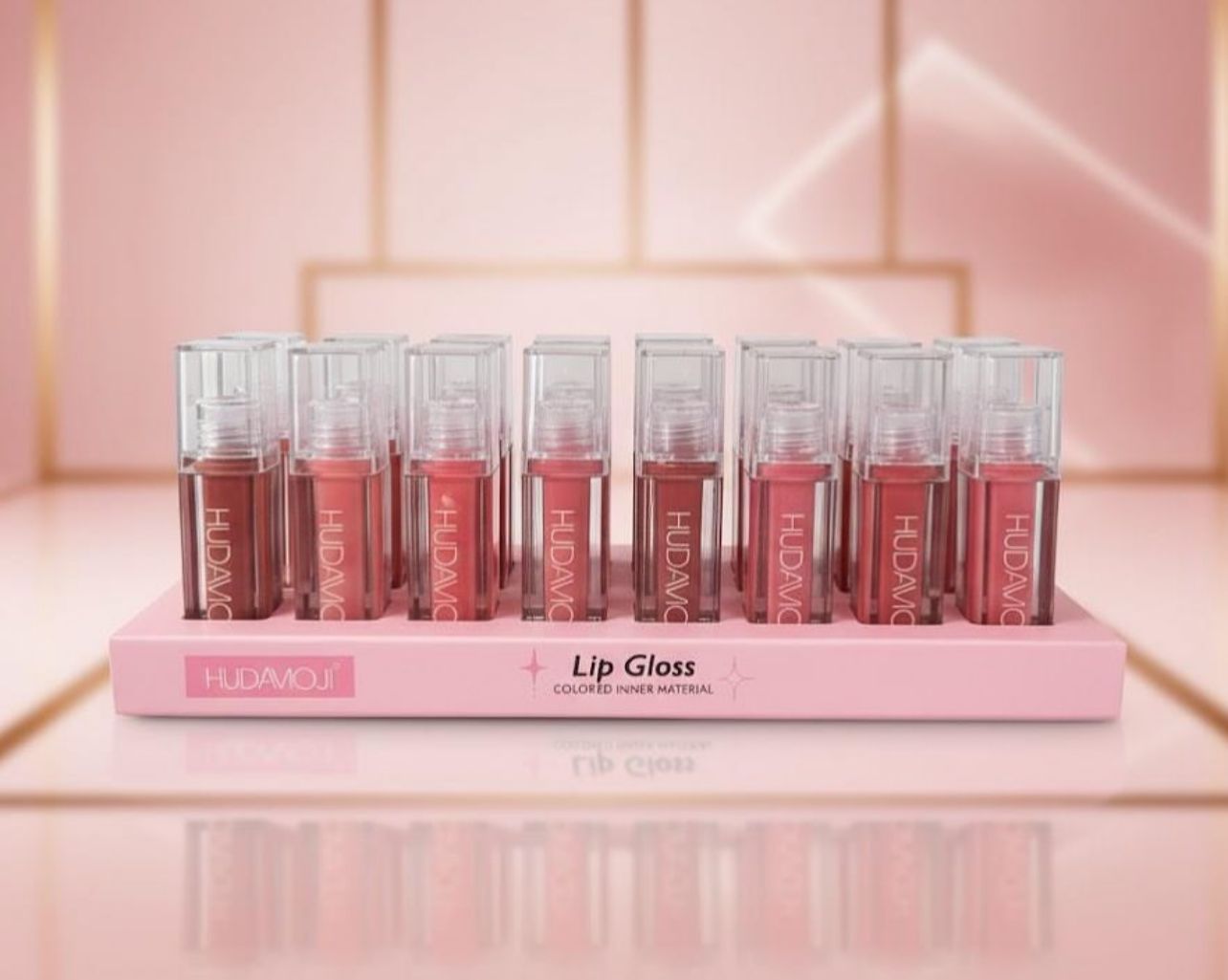 Hudamoji Faux Filter Lipgloss 8 Colors Set