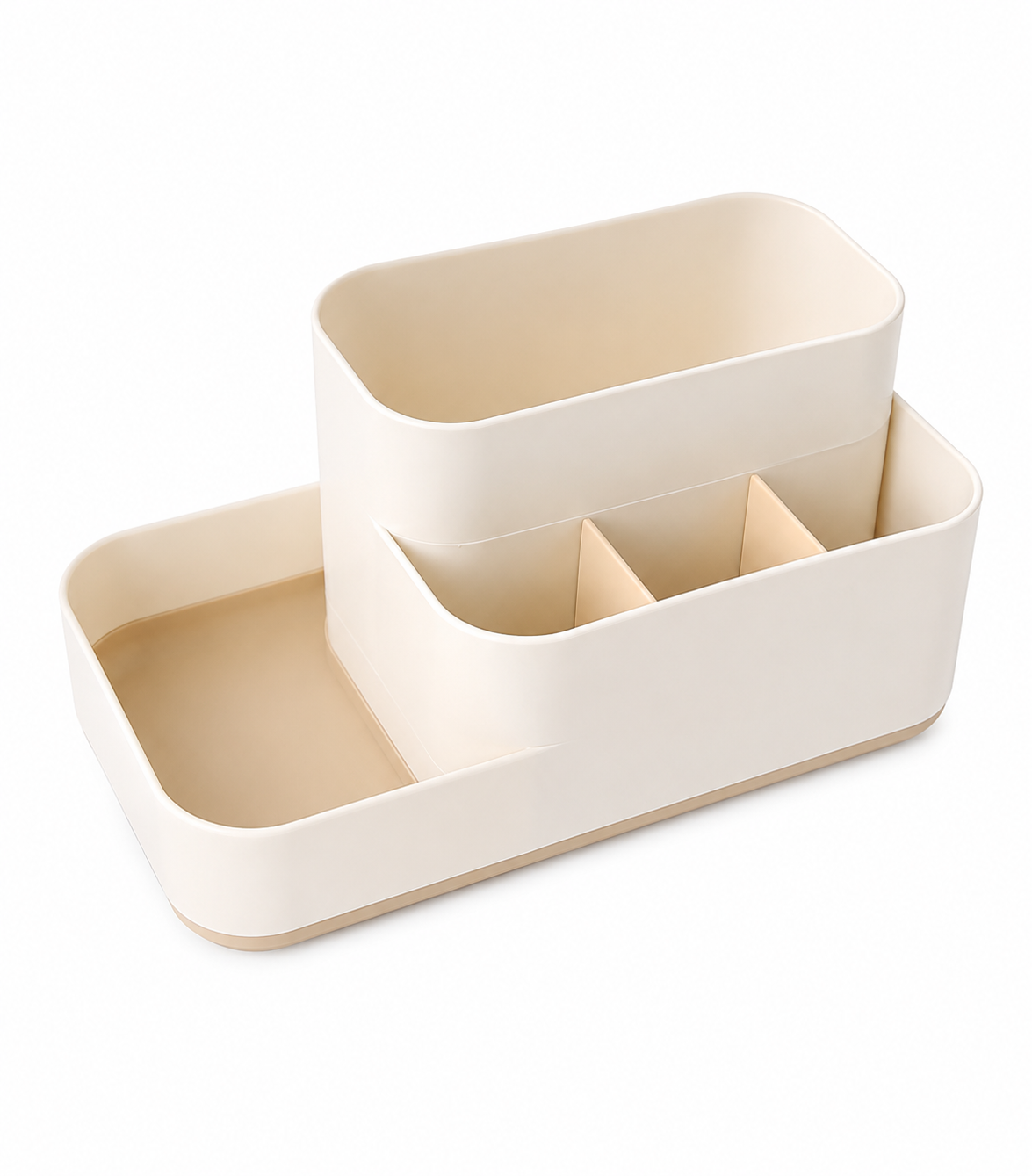 Multi-Compartment Cosmetic Organizer