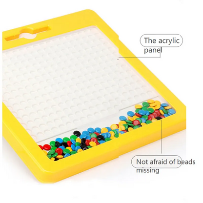Magnetic Beads Doodle Drawing Board For Toddlers