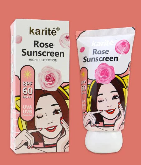 Karite Rose Sunblock SPF 60 Protection 50ml