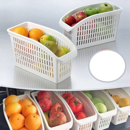 Fridge Basket - Multi Purpose Fruits And Vegetables Basket