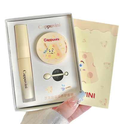 CAPPUVINI Cheese Lip Care Set