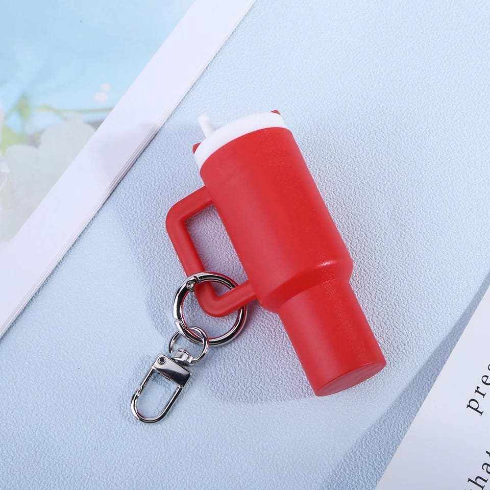 Mini Cute Tumbler Cup Keychain
