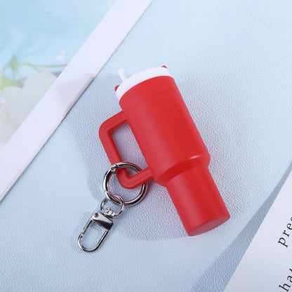 Mini Cute Tumbler Cup Keychain