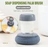 Kitchen Soap Dispenser Palm Washing Dish Brush