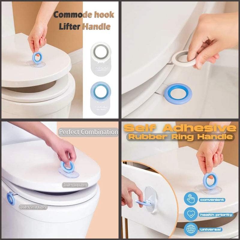 Multifunction Toilet Seat Lifting Handle