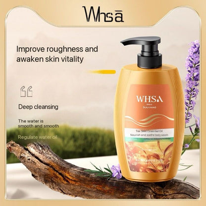 WHSA Tea Seed Essential Oil Nourish And Soothe Body Wash