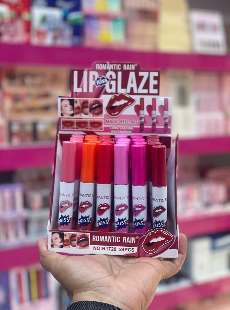 Romantic Rain Kiss! Peel-Off Lip Tint Pack of 6
