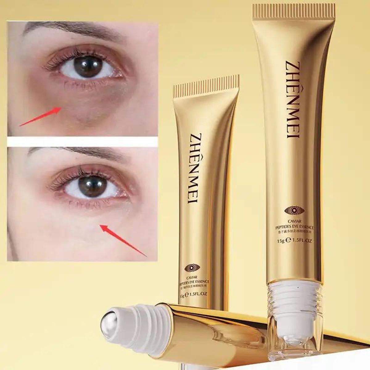 Zhenmei Caviar Peptide Eye Essence Roller 15g