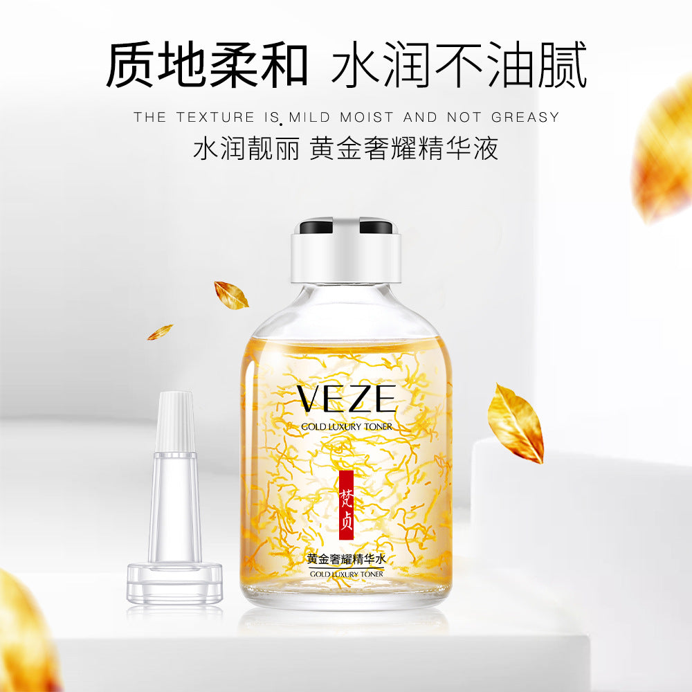 VEZE Gold Luxury Toner The Texture Is Mild Moist Not Greasy 50ml