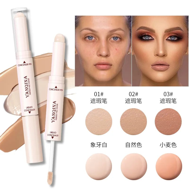 YANQINA 2in1 Concealer Makeup Stick Corrector