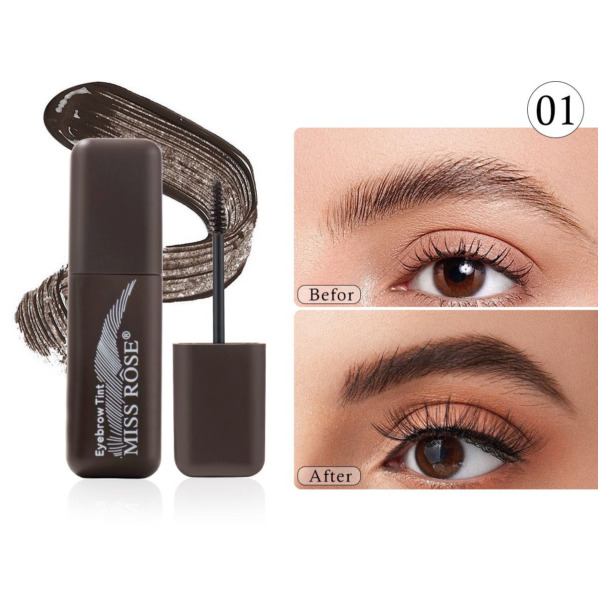 Miss Rose Eyebrows Tint Waterproof