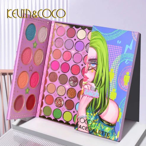 Kevin & Coco 72 Colors Fashion Girl Palette