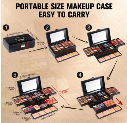 Miss Rose 58 Color Professional Makeup Kit