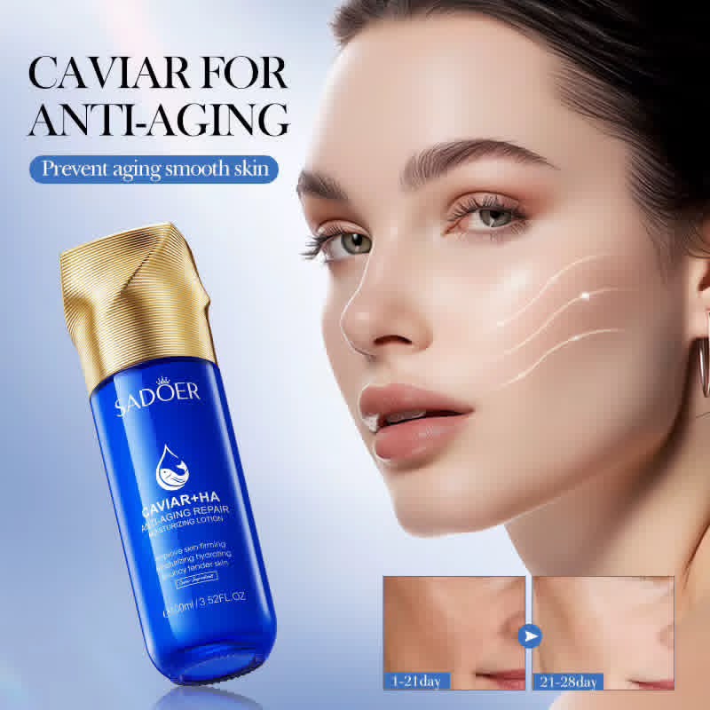 Sadoer Caviar + HA Anti-Aging Repair Moisturizing Lotion