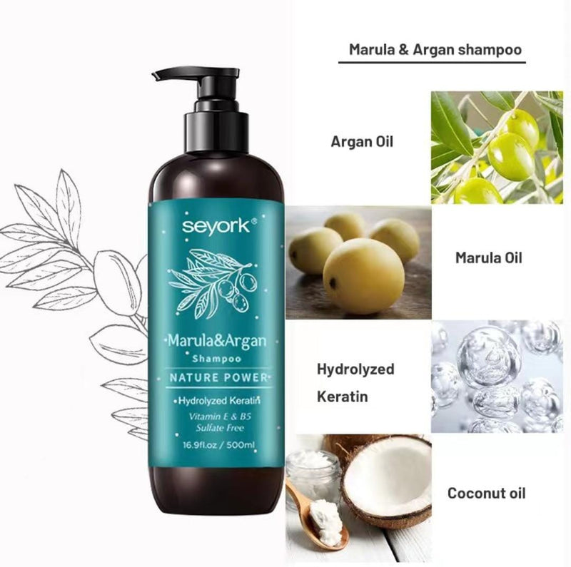 Seyork Marula And Argan Shampoo Nature Power