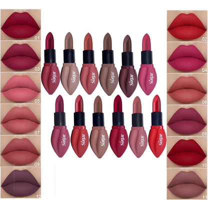 Sugar Matte Lipstick Collection – 24HR Long Lasting