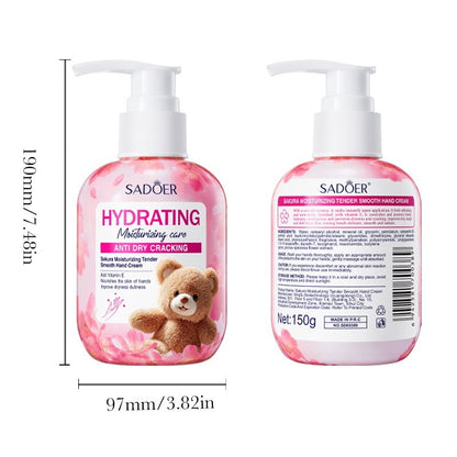 Sadoer Sakura Hydrating Hand Cream 150g